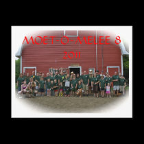 Moet-O-Melee postcard