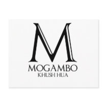 Mogambo Post Card
