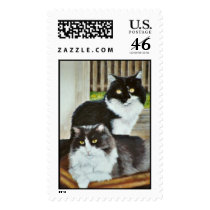 "Moggy & Trillby" postage