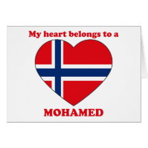 Mohamed Greeting Cards