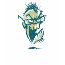 Mohawk Skull Nerd t-shirts