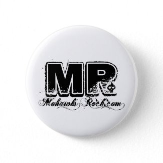 MohawksRock.com Jacket Button button