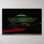 Moi Building, Riyadh, capital of Saudi Arabia posters