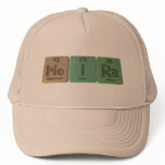 Moira as Molybdenum Iodine Radium hats