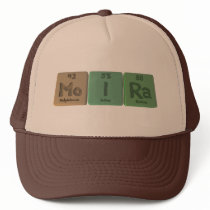 Moira as Molybdenum Iodine Radium Hats