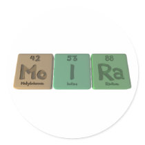 Moira as Molybdenum Iodine Radium Sticker