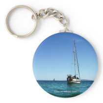 Moira at anchor,  Agua Verde, BCS, Mexico Key Chains