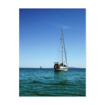 Moira at anchor,  Agua Verde, BCS, Mexico Postcards