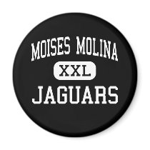 Moises Molina - Jaguars - High - Dallas Texas magnets by customteamsportswear Moises Molina - Jaguars - High - Dallas Texas magnets