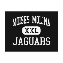 Moises Molina - Jaguars - High - Dallas Texas postcards by customteamsportswear Moises Molina - Jaguars - High - Dallas Texas postcards