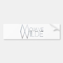 Mojave Wilde Bumper Sticker