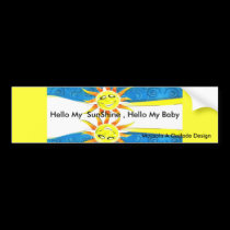 MOJISOLA A ONIFADE  SUNSHINE bumper stickers