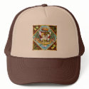 Mojito art trucker cap hats