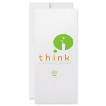 Mojito Think a moment  of pleasure Custom Rack Cards