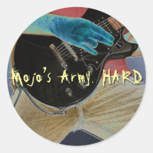Mojo's Army HARD stickers