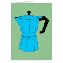 Moka Espresso Coffee Pot Card