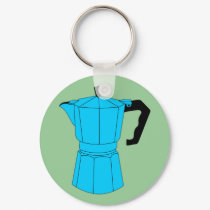 Moka Espresso Coffee Pot keychains by pounddesigns Moka Espresso Coffee Pot keychains