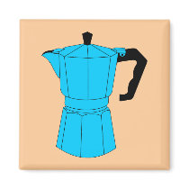 Moka Espresso Coffee Pot magnets by pounddesigns Moka Espresso Coffee Pot magnets