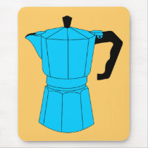 Moka Espresso Coffee Pot Mouse Pads