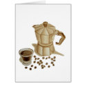 Moka Pot with Espresso Shot cards