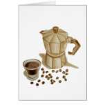 Moka Pot with Espresso Shot cards