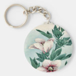 Mokŭgì althea / Megata Ukiyo-e. Key Chain