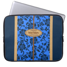 Mokuleia Surfboard Customizable Neoprene Wetsuit Computer Sleeve Cases
