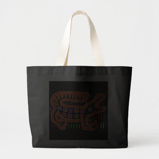 MOLA: Alligator Canvas Bag