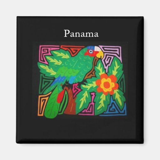 mola, Panama Refrigerator Magnet