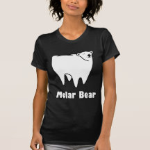 Molar Bear Polar Tooth Bear T-shirts