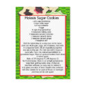 molasis sugar cookies postcards