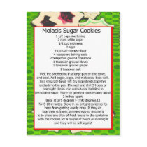 molasis sugar cookies postcards