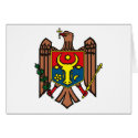 Moldova Coat of Arms Greeting Card