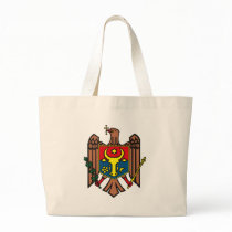 Moldova Coat of Arms Tote Bag