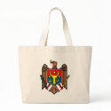 Moldova Coat of Arms Tote Bag