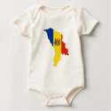 Moldova flag map t-shirts by FlagStore Moldova flag map t-shirts