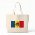 Moldova Flag Tote Bag by FlagTshirts Moldova Flag Tote Bag