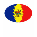 Gnarly Moldovan Flag T-Shirt
