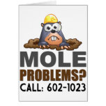 Mole Problems Card