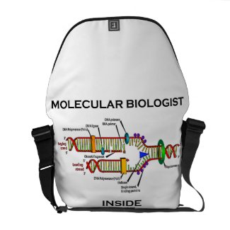 Molecular Biologist Inside (DNA Replication) rickshawmessengerbag
