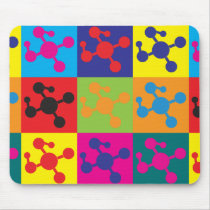 Molecular Biology Pop Art mousepads