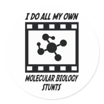 Molecular Biology Stunts stickers