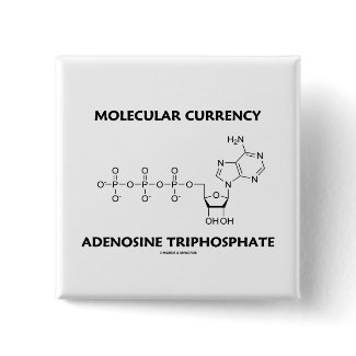 Molecular Currency Adenosine Triphosphate (ATP) button