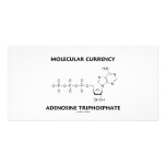 Molecular Currency Adenosine Triphosphate Photo Card