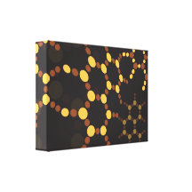 Molecular Structure Canvas Print