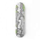 Molecule (Grey/Green) Skateboard Deck