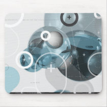 Molecules Abstract Mousepad mousepads