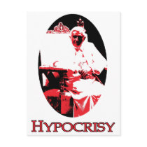 Molester, Satan, Farce, Hypocrisy Pope Benedict XV postcards