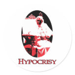 Molester, Satan, Farce, Hypocrisy Pope Benedict XV Stickers