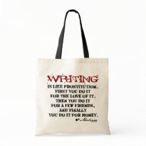 Moliere Writing Quote bags